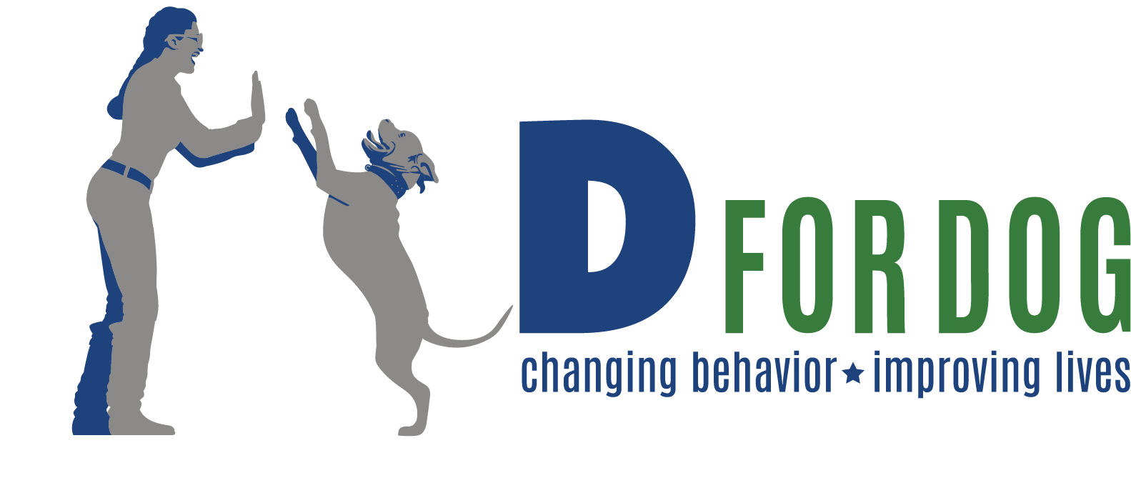d is for dog logo