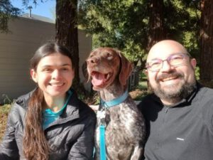 Riley with his forever family