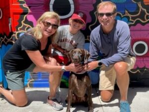 Remington3 with her new family