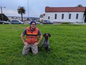 Tyson with his new dad SS