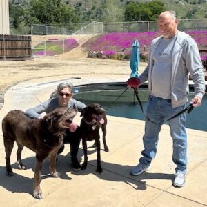 Edgar with his new family
