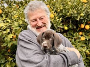 Greta with her new forever Dad.