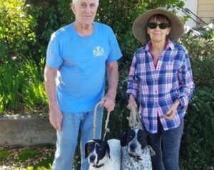 Spot2 with his new forever family.