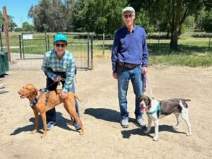 Bandy with his new forever family.