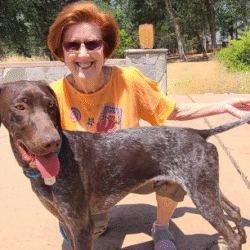 Heinz with his new Mom.