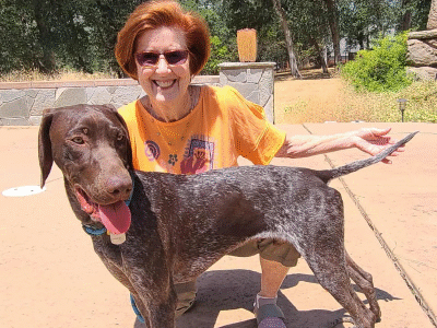 Heinz with his new Mom.