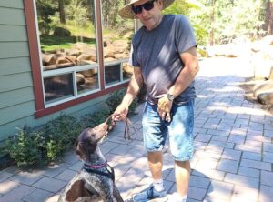 Velma with her new Dad.
