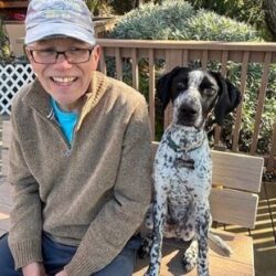 Earl with his new Dad.