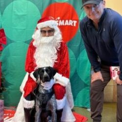 Hank with is new Dad.