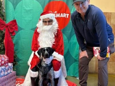 Hank with is new Dad.